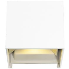 Viokef GREG kültéri fali lámpa, LED, 6W, fehér, 4188800