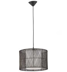 Viokef GRIDO függőlámpa, E27, 1x60W, fekete 4149001