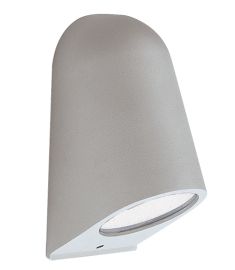 Viokef HYDRA kültéri fali lámpa, GU10, 1x35W, szürke 4136200