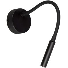 Viokef IVOR olvasólámpa, LED, 3W, fekete, 4176000