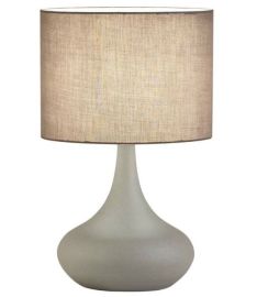 Viokef LANA asztali lámpa, E27, 1x40W, szürke 4153000