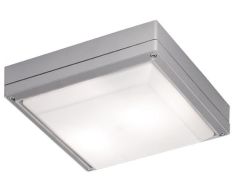 Viokef LEROS mennyezeti lámpa, E27, 1x18W, CFL,LED, szürke 4049300
