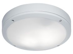 Viokef LEROS mennyezeti lámpa, E27, 1x18W, CFL,LED, fehér 4049201