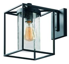 Viokef MATTY fali lámpa, E27, 1x60W, fekete 4134700