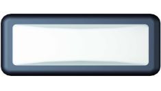 Viokef MINOS kültéri fali lámpa, szögletes, 23x10x6.8cm, LED, 6W, sötétszürke/fehér, 4189700