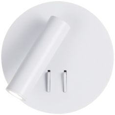 Viokef MOBY olvasólámpa, kapcsolóval, LED, 6W/3W, fehér, 4188200