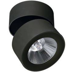 Viokef MORIS mennyezeti spot lámpa, kerek, d10cm, LED, 10W, fekete, 4208301