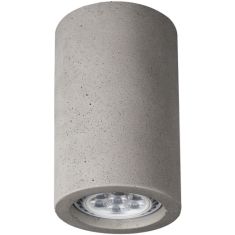 Viokef PHENIX beton mennyezeti spot lámpa, kerek, d7cm, GU10, 1x35W, szürke, 4160201