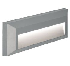 Viokef PLUS kültéri fali lámpa, LED, 1x1.5W, szürke 4138100