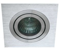 Viokef RICHARD beépíthető lámpa, GU10, 1x50W, ezüst 4106200