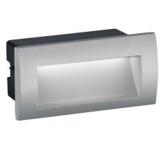 Viokef RIVA kültéri beépíthető lámpa, LED, 1x3W, szürke 4124900