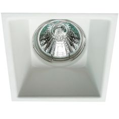 Viokef ROB beépíthető spot lámpa, szögletes, 8.3x10x8.3cm, GU10, 1x50W, fehér, 4183000