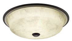 Viokef SIMONA mennyezeti lámpa, E27, 2x42W, bézs/barna 467100