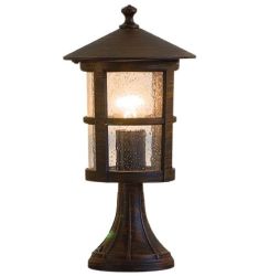 Viokef SKIATHOS kültéri állólámpa, E27, 1x60W, barna 4056300