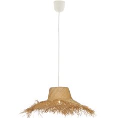 Viokef TETRA függőlámpa, d60cm, E27, 1x60W, fehér/szalmasárga, 4211800