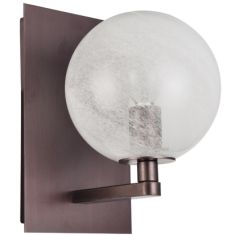 Viokef VENUS fali lámpa, E14, 1x40W, antik barna/fehér, 4212600