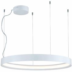 Viokef VERDI függőlámpa, d100cm, LED, 87W, fehér, 4194100