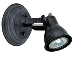 Viokef VINTAGE spot lámpa, GU10, 1x50W, fekete 4138900