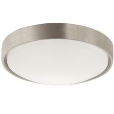 Viokef YARA mennyezeti lámpa, kerek, d30cm, LED, 18W, ezüst/fehér, 4199601