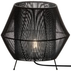 Viokef ZAIRA asztali lámpa, E27, 1x60W, fekete, 4214201