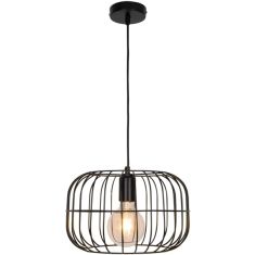 Viokef ZENITH függőlámpa, d30cm, E27, 1x60W, fekete, 4211300