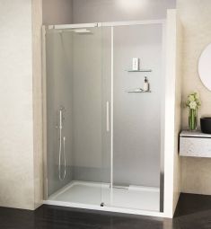 Wasserburg FELIZ zuhanyajtó, 120x195 cm, 8 mm-es biztonsági üveg, 2530-120