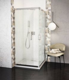 Wasserburg WB12 zuhanykabin, szögletes, 90x90x190 cm, 6 mm-es biztonsági üveg, 2512-90