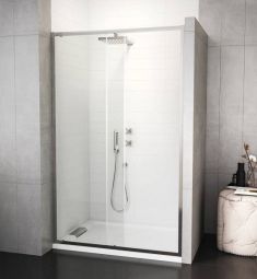 Wasserburg WB16-140 zuhanyajtó, 140x190 cm, 6 mm-es biztonsági üveg, 2516-140