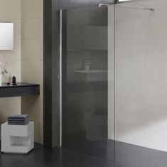 Wellis ASTRO 120 CORNER WALK-IN zuhanyfal sarokba, Easy Clean bevonat, 120x190 cm, 17020516-606