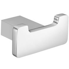 Wellis CAPRI fürdőszobai fogas, dupla, krómozott fém, WE00121