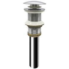 Wellis Click-clack lefolyó, túlfolyó nélküli mosdóhoz, króm, 17020516-595