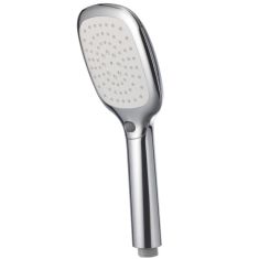 Wellis DIVIDO 2 funkciós zuhanyfej, egy ujjal kezelhető funkcióváltóval, króm, 17020516-615