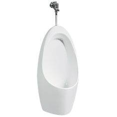 Wellis EVOLO porcelán piszoár, fali, felső vízbekötésű, hátsó kifolyású, 35x29x68 cm, 17020516-604