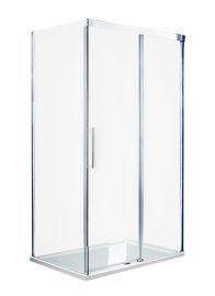 Wellis FABIO zuhanykabin, Easy Clean bevonat, 120x90x200 cm, átlátszó üveg/alumínium keret