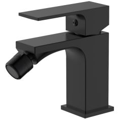 Wellis MAMBA bidé csaptelep, egykaros, kerámiabetéttel, matt fekete, ACS0270