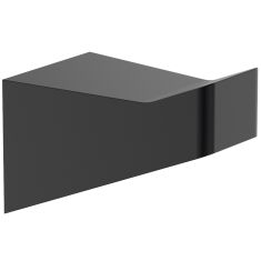 Wellis MAMBA fürdőszobai fogas, fém, matt fekete, WE00110