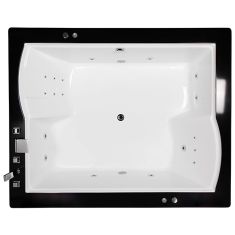 Wellis NERA MAXI Hydro™ akril hidromasszázs kád 185x150, mechanikus vezérlésű 17020516-118