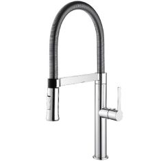 Wellis SPRING mosogató csaptelep, rugós merevítés, kerámiabetéttel, 25.9x10.5x46.5 cm, 17020516-610