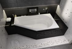 Riho YUKON 160x90 aszimmetrikus akril kád, balos, BA3500500000000