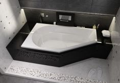 Riho YUKON 160x90 aszimmetrikus akril kád, jobbos BA3400500000000