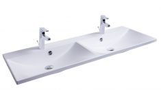 Marmorin ZEGE Pulz-120 öntött márvány dupla mosdó, 120x46 cm zege0009