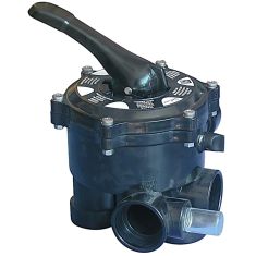 Váltószelep, kézi, 6 állású, Oldalt szerelt, 1 1/2&quot; csatlakozás