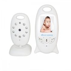 Bébiőr, kamerás, riasztó, beszélő funkció, mikrofon, hangszóró