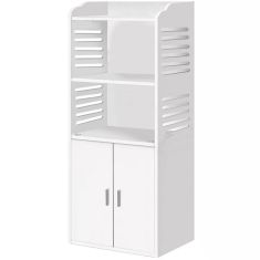 Kis méretű fürdőszobai szekrény, fehér