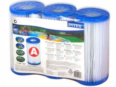 INTEX &quot;A&quot; tipusú szűrő patron, hármas csomag (29003)