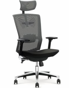AMBASADOR főnöki forgószék, MULTIBLOCK PLUS, állítható fejtámla/karfa, 64x63x120-130x45-55 cm HM1598
