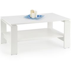 ANDREA fehér dohányzóasztal, 110x60x52 cm, HM1474