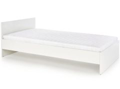 LIMA 120 franciaágy, matrac és ágyrács nélkül, fehér, 205x125x70 cm, HM1462