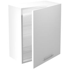 VENTO elemes konyhabútor, felső szekrény, edényszárítóval, fehér, 60x72x30 cm, HM1693