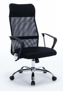 BipiLine Relax Ergonomikus Főnöki Forgószék - Irodai Szék - 02 - Fekete